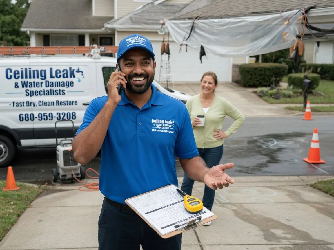 Ceiling Leak Cleanup Sinnamahoning, PA FAQs